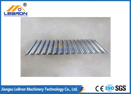 Fully Automatic Corrugated Sheet Roll Forming Machine PLC 4.0 Kw For Roof